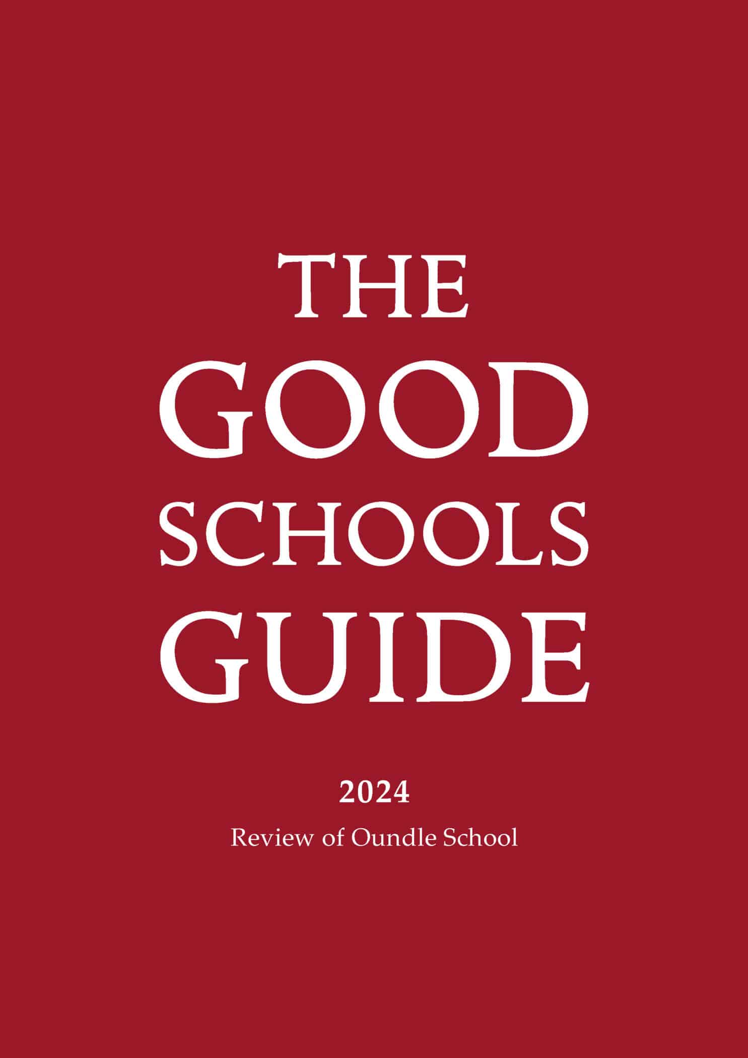 The Good Schools Guide Oundle School
